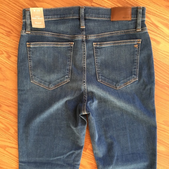 Madewell cali demi boot jeans Womens Size 29 - Picture 11 of 14